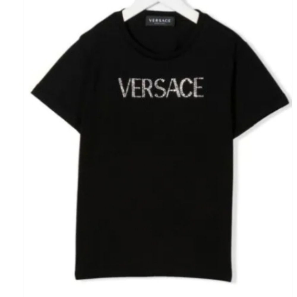 Versace crystal embedded Tshirt